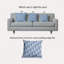 Housse et insert pour coussin de plage Beach Wavy-931105520-931105517