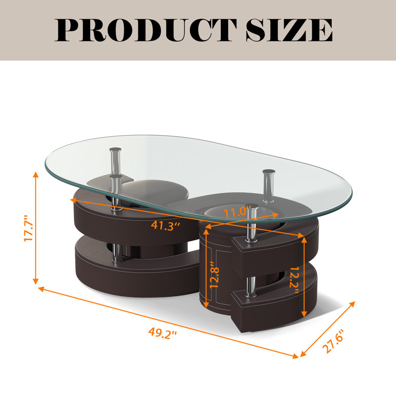 Shadarev Coffee Table, Brown