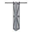 Porte de grange pliante en bois massif de style K avec trousse de quincaillerie - assemblage requis-101127217-108658298