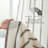 Jeanenia  Farmhouse Vertical Striped Linen Blend Textured Light Filtering Semi Sheer Curtains for Living Room Bedroom-648277800-648277805