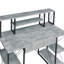Bureau avec tablettes ouvertes et huche-1418362235