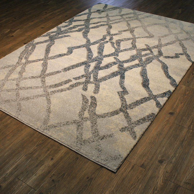 Pullen Abstract Indoor Rug, Rectangle 2' x 3'