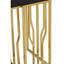 Redding 130cm Glass Top Console Table