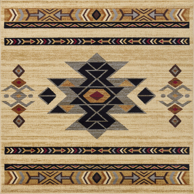 2 Ft. 7 In. X 7 Ft. 3 In. Southwest Area Rug, Runner 2'7" x 7'3"