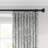 Bella Drapery Linen Damask Room Darkening Pinch Pleat Single Curtain Panel-53208063-53208064