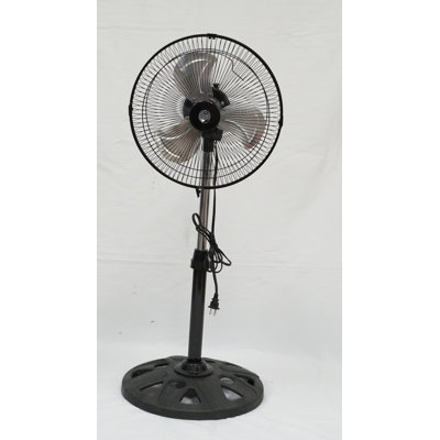 ZOOM 34.5" Oscillating Pedestal/ Standing Fan