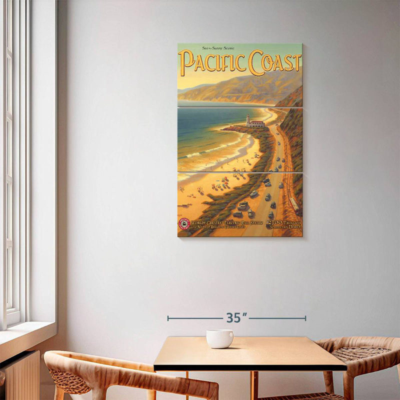 Gillard Pacific Coast, 57" H x 36" W