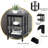 3-Tier Wooden End Table with Side Bars-1396702399