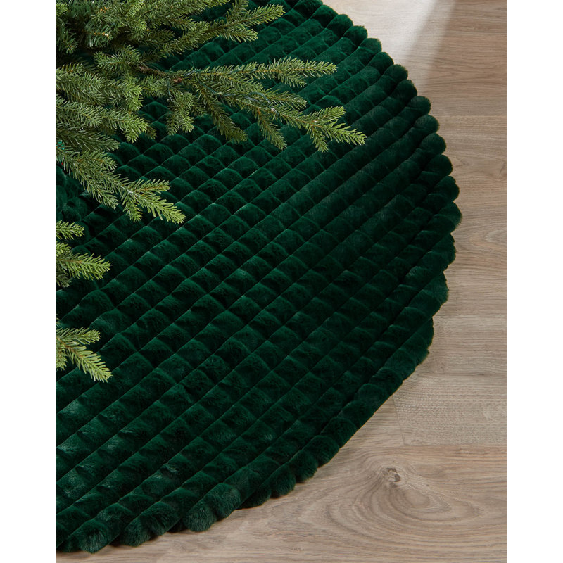 Faux Fur Tree Skirt