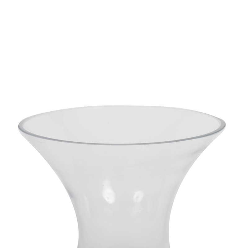 Arnoldo 9" Gourd Glass Container, Clear