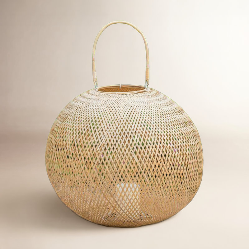 Travis Metal Lantern, 14.6" H x 20.9" W x 20.9" D