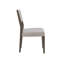 Table de salle à manger extensible ronde avec 2 chaises d'appoint et 2 chaises d'hôte-124448234