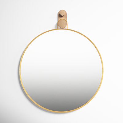 Ady 40" Oak Accent Mirror