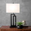 Lampe de table noire 32 po Kenzo