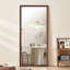 Miroir pleine longueur 178 x 79 cm avec cadre en bois - Style vintage, décor agrandissant l'espace et embellissant la maison