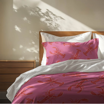Lobster Lightweight Decorative Comforter Set