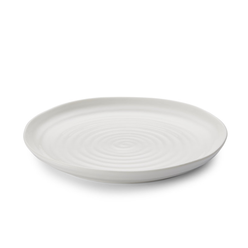 Sophie Conran, White - Coupe Buffet Plate
