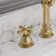 Widespread 2-handle Bathroom Faucet with Drain Assembly