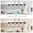 Adjustable 5-Light Industrial Pendant Light with Clear Glass Shades-121624763