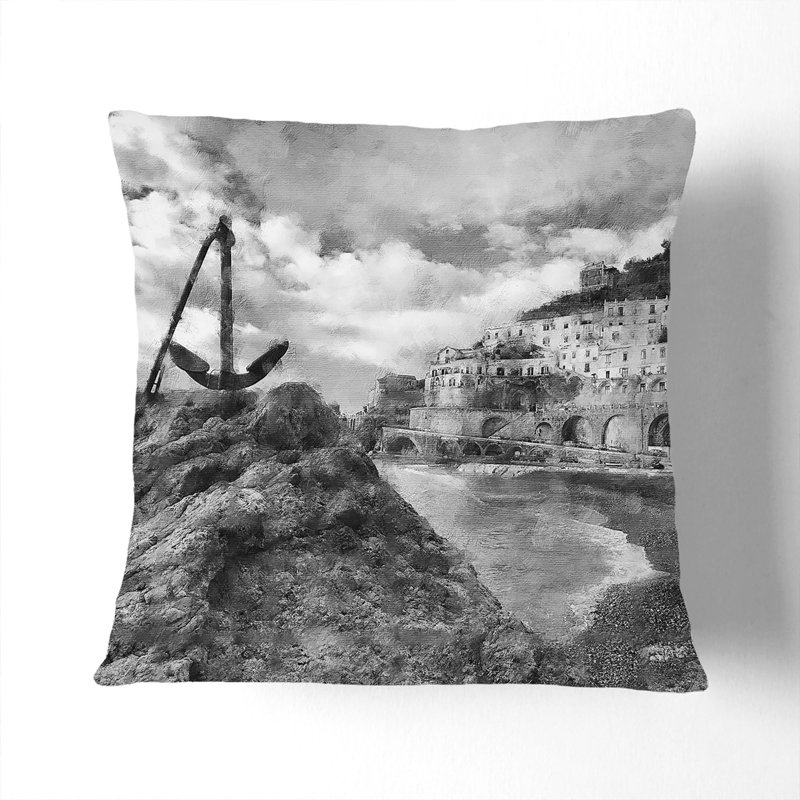 Square Cushion, 40cm H x 40cm W x 15cm D