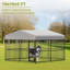 180cm H Metal Yard Kennel