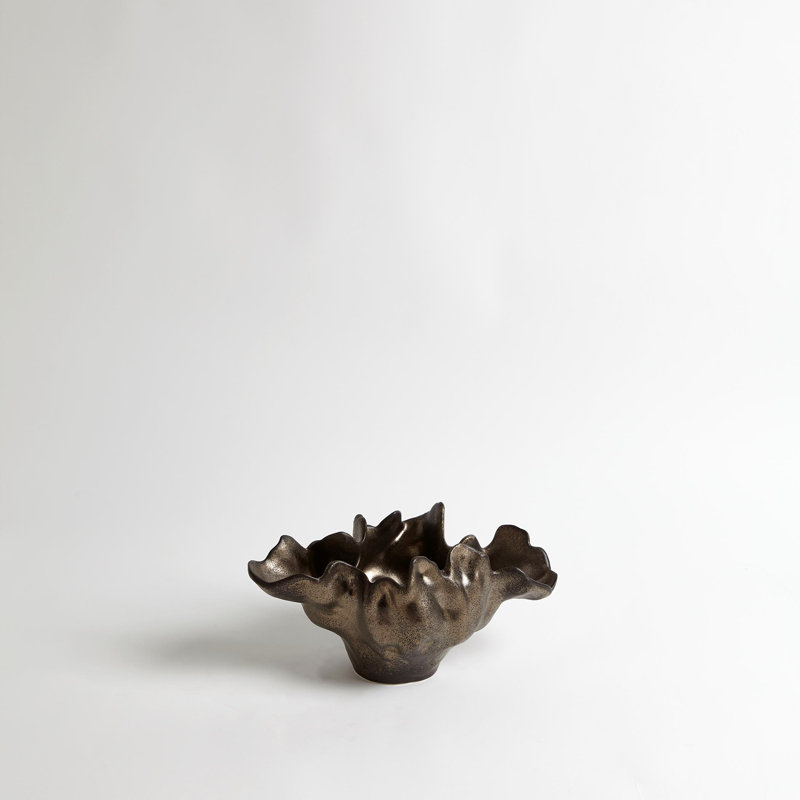 Bradie Meteor Bowl, Bronze, 14.5" H x 20" W x 29" D