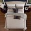 Ensemble d'édredon réversible 100% satin de coton 5 pièces Bebejan-124018105