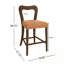 Ensemble de 2 tabourets de bar à cadre en bois avec repose-pieds-1263641154-1263641150