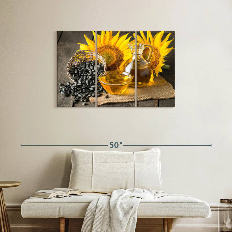 Huile de tournesol Yarlin, H 24 po x l 38 po