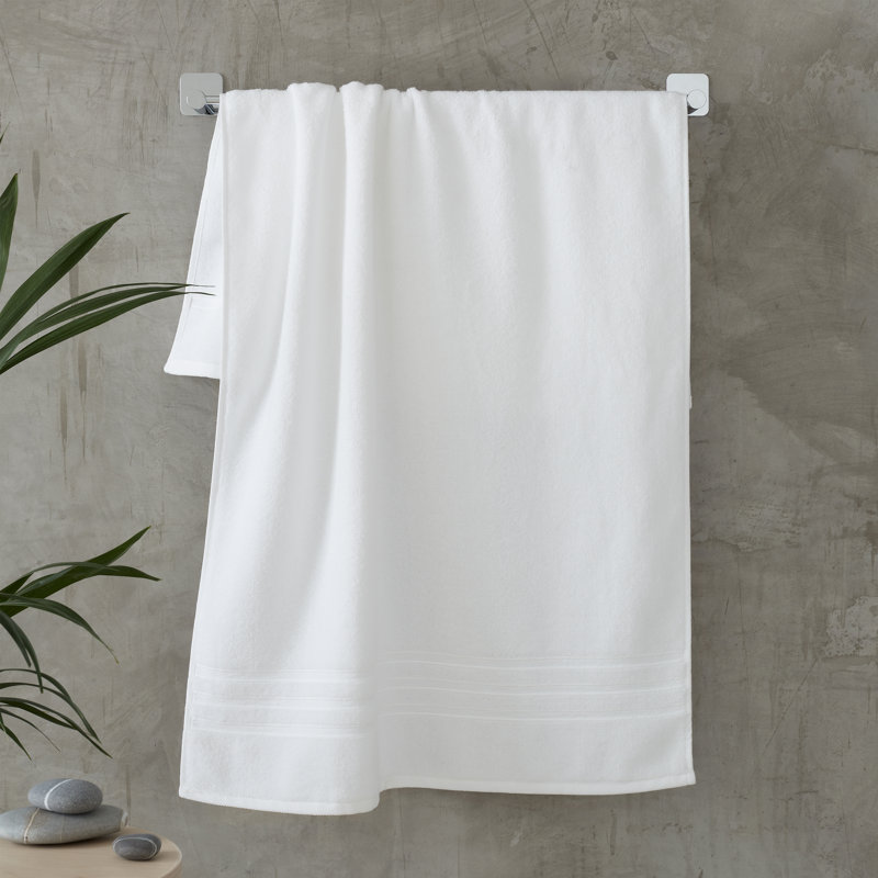 Zero Twist Bath Sheet Set, White