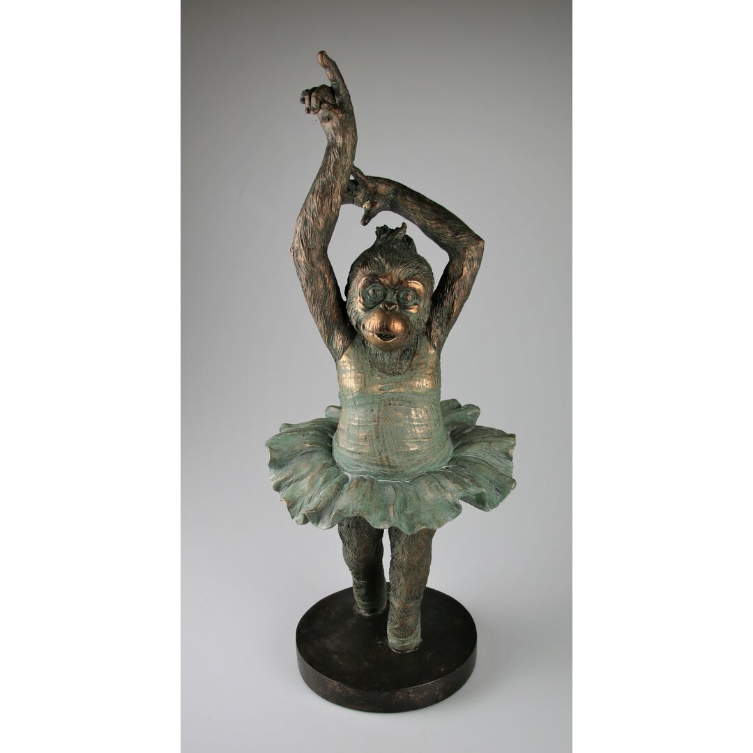 Skulptur Monkey Ballerina