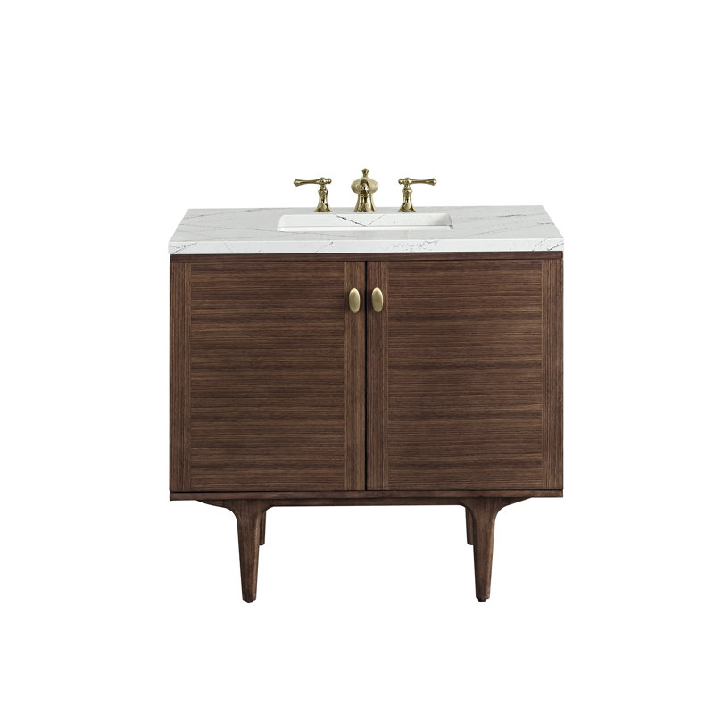 Amberly 36'' W Single Vanity, 8" Widespread, Ethereal Noctis