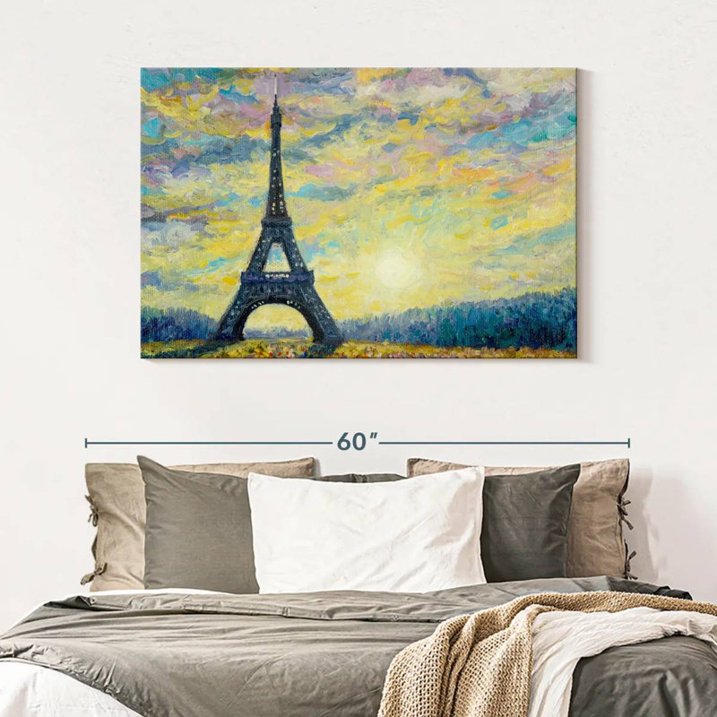 Lilie Eiffel Tower, 32" H x 48" W