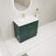 Meuble-lavabo autoportant avec lavabo en résine
