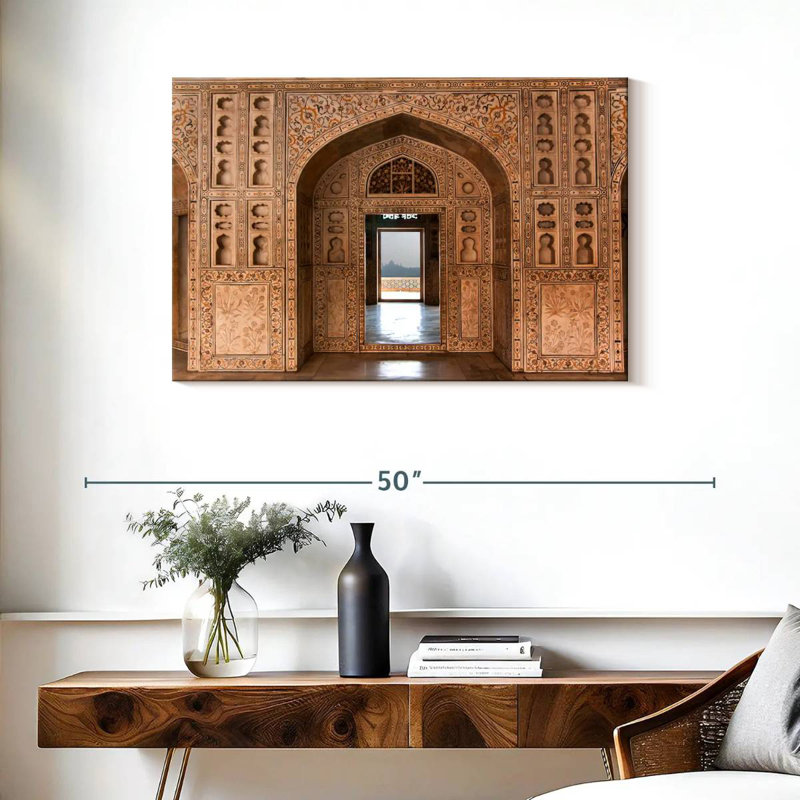 Porte du Taj Mahal, H 24 po x l 36 po
