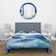 Vagues déferlantes pendant la marée sauvage - Ensemble de housse de couette nautique et côtier - Polyester en microfibre-66391033