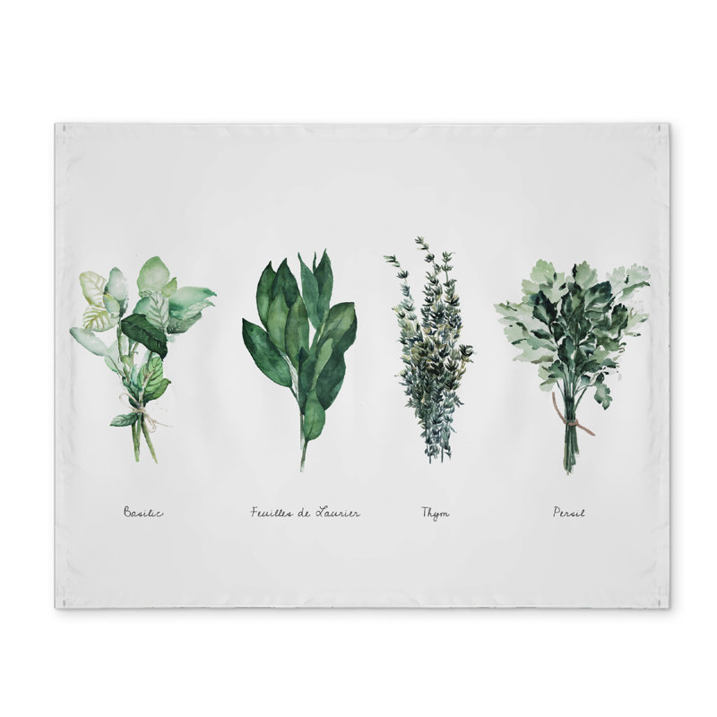 Napperon Floral Botanical Farmhouse - Fines Herbes