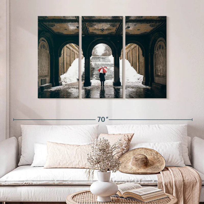 Lilie Bethesda Fountain Archway, 32" H x 50" W