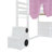 Loft Bed With Slide, Storage Bookcase and Stairs-1777930653-1777930654