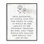 «Dear Daughter How Special You Are», phrase «Rustic Flower Gray Farmhouse», estampe numérique encadrée, art texturé par Daphne Polselli