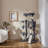 Multilevel Plush Cat Tree Cat Tower with Hammock Scratching Posts-2066083871