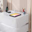 Fully Assembled 3-Drawer Nightstand with Charging Station and Motion Sensor RGB Light, Curved Profil-1208932935-1210173031