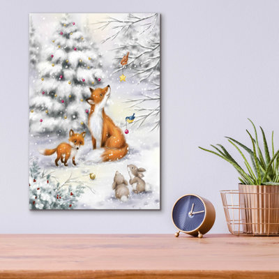 «Fox in Forest» par Makiko - impression non encadrée