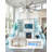 72" 8-Aluminum Blade Large Ceiling Fan with Light, High CFM, 3CCT, Reversible Motor, Remote Control, APP&Voice Control-1201808122-1201808117