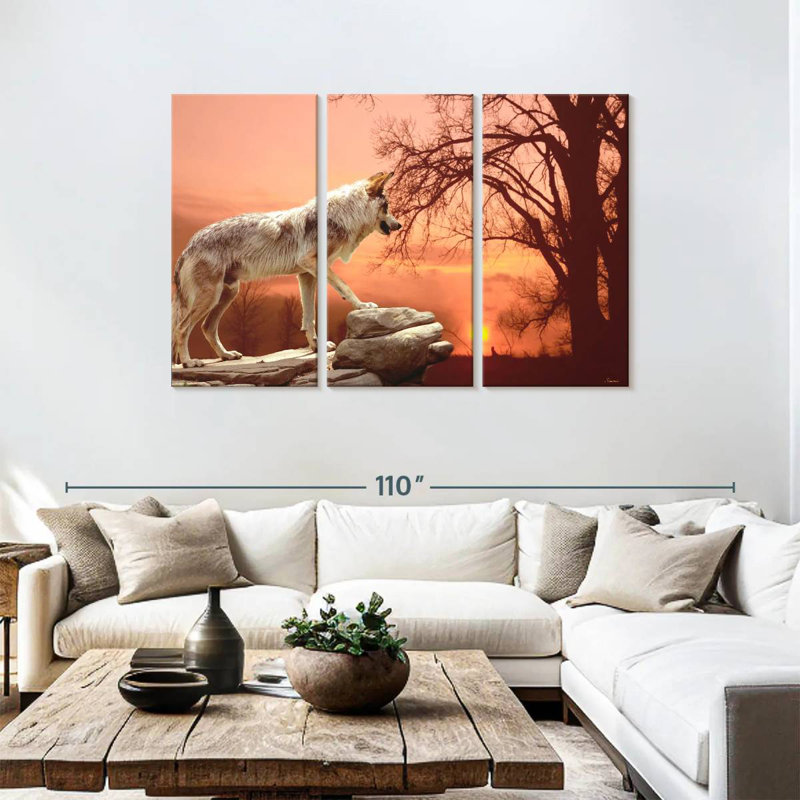 Brampt Sunset Ridge, 48" H x 74" W