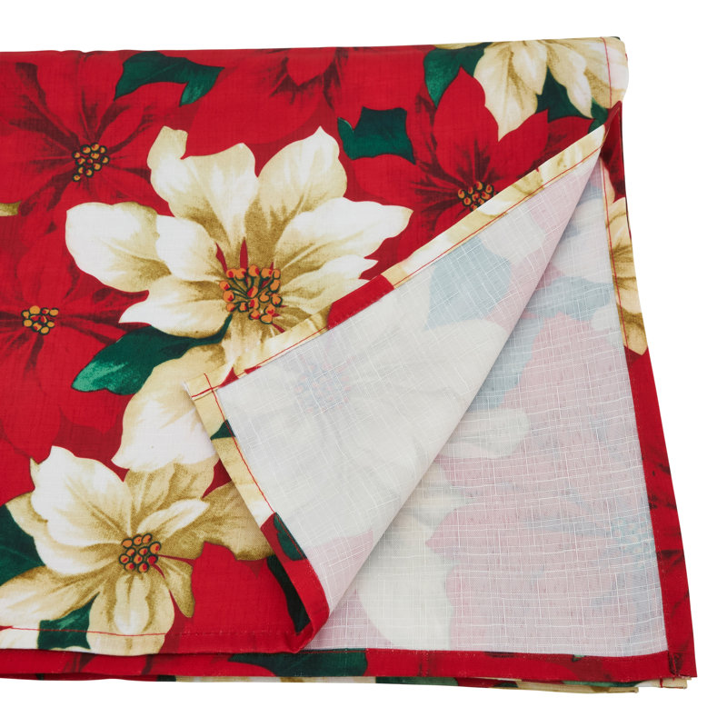 Nappe de noël Kellems, 180 po x 70 po