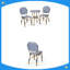 Ensemble bistro d'extérieur en aluminium 3 pièces