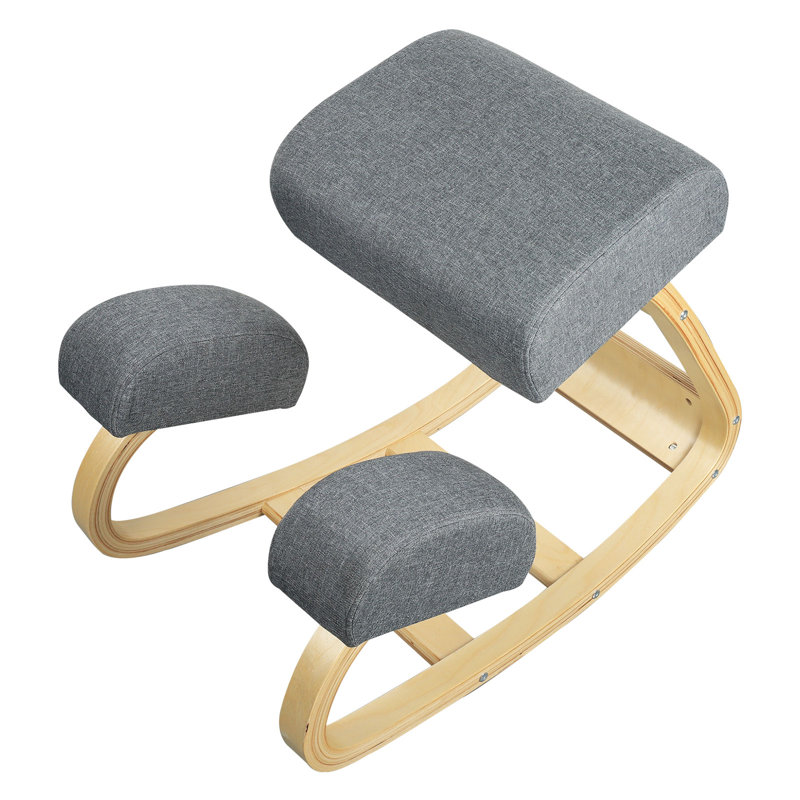 Ergonomic Kneeling Chair, Grey