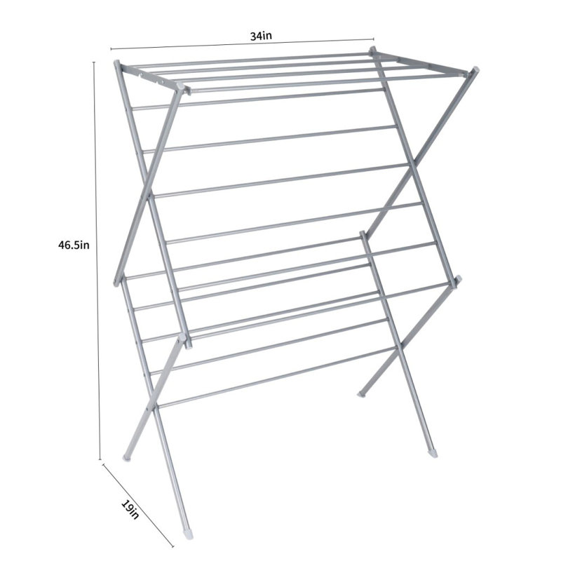 Steel Foldable Accordion Drying Rack