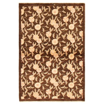 Wool Floral Indoor Rug